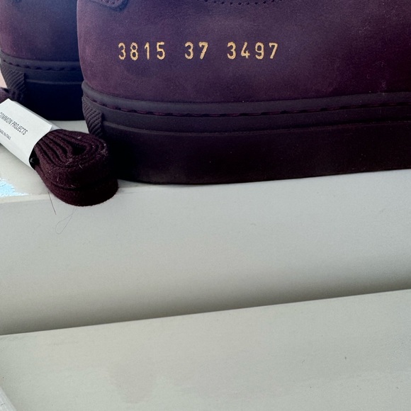 Common Projects Original Achilles Leather Nubuck Sneakers (Women’s Size EU 37) - Picture 6 of 6